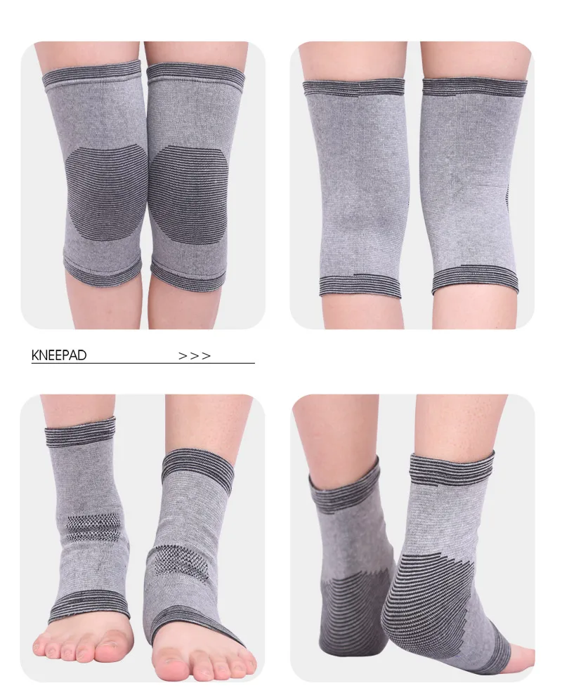 Aolikes Custom Knee Brace New Women Men Winter Knee Warmers Sleeve Legging Stocking Warm Thermal Ski Cycling Knee Brace