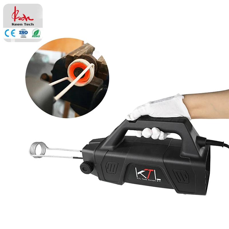 Беспламенный индукционный нагреватель, болт для снятия тепла, набор инструментов с 6 катушками, магнитный индукционный нагреватель, инструмент для ремонта, инструмент для снятия нагревательных болтов