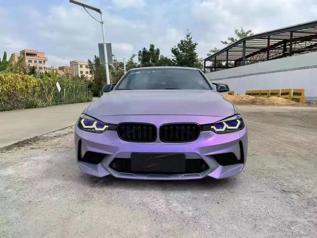 M2 Competition Style Front Bumper For BMW 3 Series F30 To BMW M2C Front Bumper Body Kit