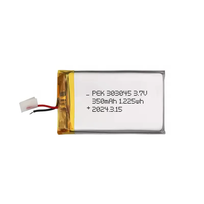 Li Ion Polymer Battery OEM Rechargeable PEK303045 3.7v 350mAh Lithium Ion Lipo Battery High Capacity Electronic Watch battery