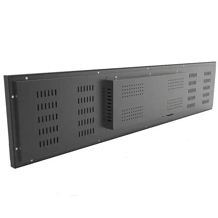 28.5 inch bar type store shelf edge LCD display ultra wide bar stretched lcd screen for indoor