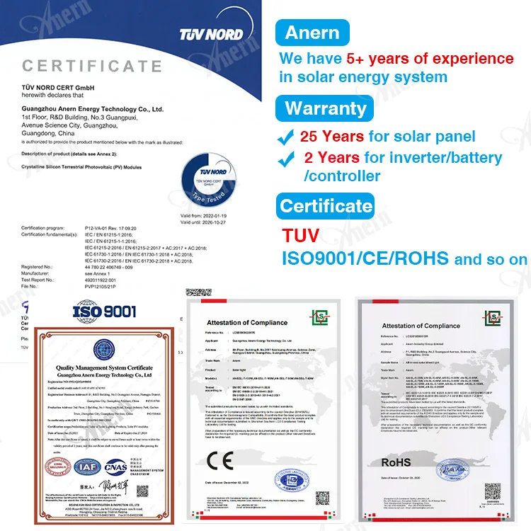 Anern off-grid solar inverter 3000w factory 48v MPPT 80A 500VDC PV Input 220VAC portable PV inverter