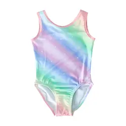 Скидка Normzl, детская гимнастическая одежда, блестящие красочные трико