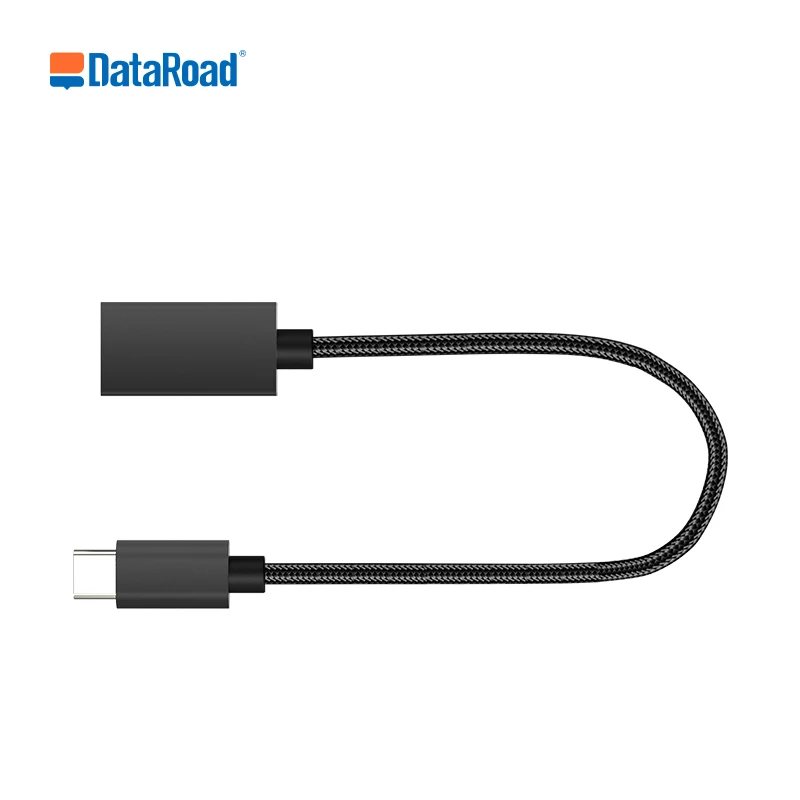 OEM ODM nylon braid Type-C to USB Charging Otg Converter USB3.0 Female to Type C Male otg type-c cable