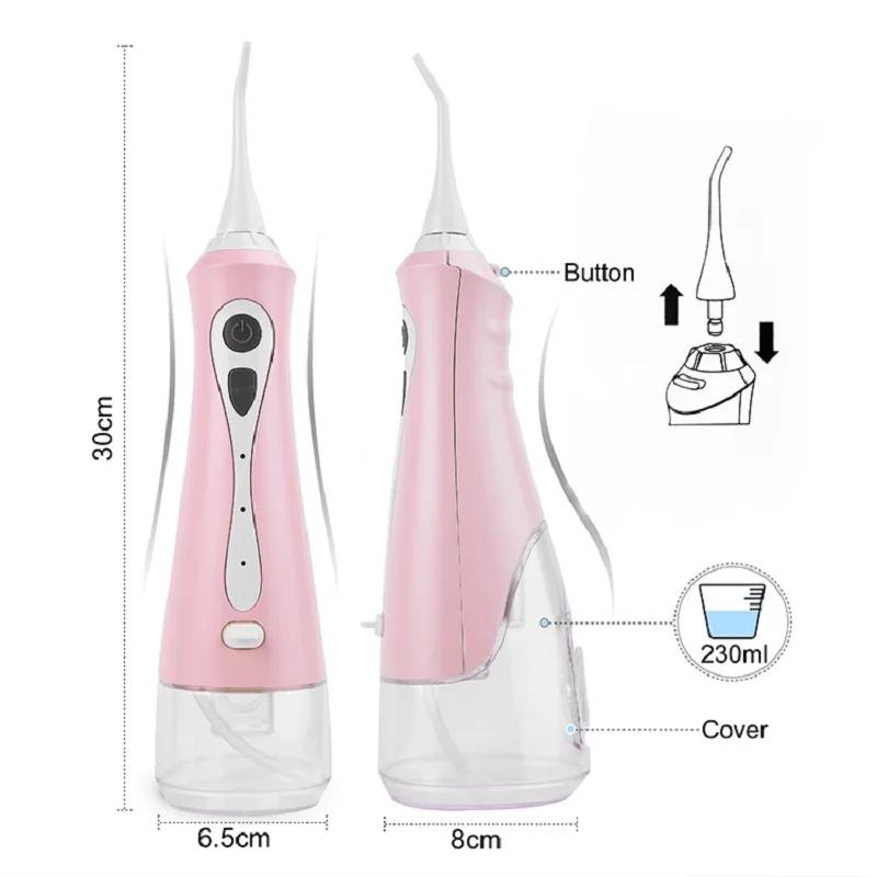  Зубов нить для чиски полости рта воды палочки Flosser Стоматологическая ирригатор зубная щетка с Уолтером Jet портативный