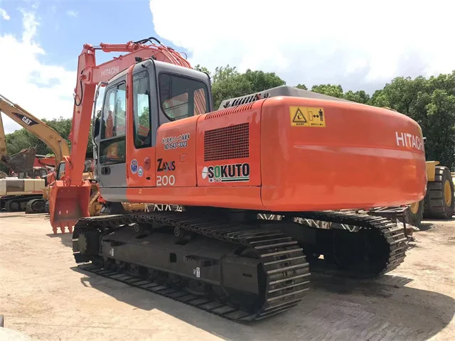 Hitachi ZAXIS 200 Excavator Made In Japan Short Working Time High Quality Lower Price Hitachi Excavator ZX200 ZX200-3 ZX200-3G