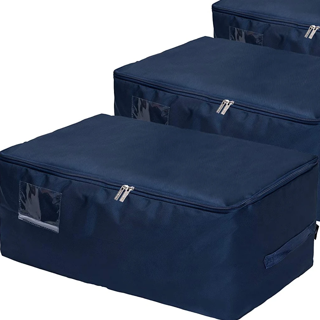 Hot sale Space Saver Large Under Bed Storage Bag, Thick Ultra Size Fabric Clothes Bag, Moisture proof