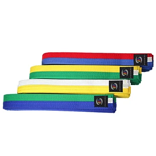 Taekwondo/Karate Belt/ Martial Arts Belts white+yellow color