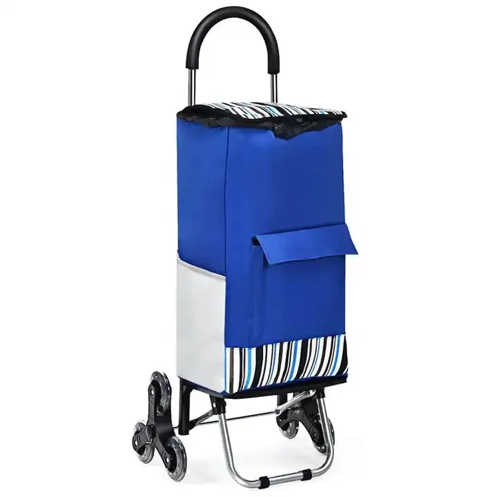 SINOTOP Customize Foldable Supermarket Trolley Shopping Bag Wheeled Market Trolley Cart Bag wheel shopping trolley bag