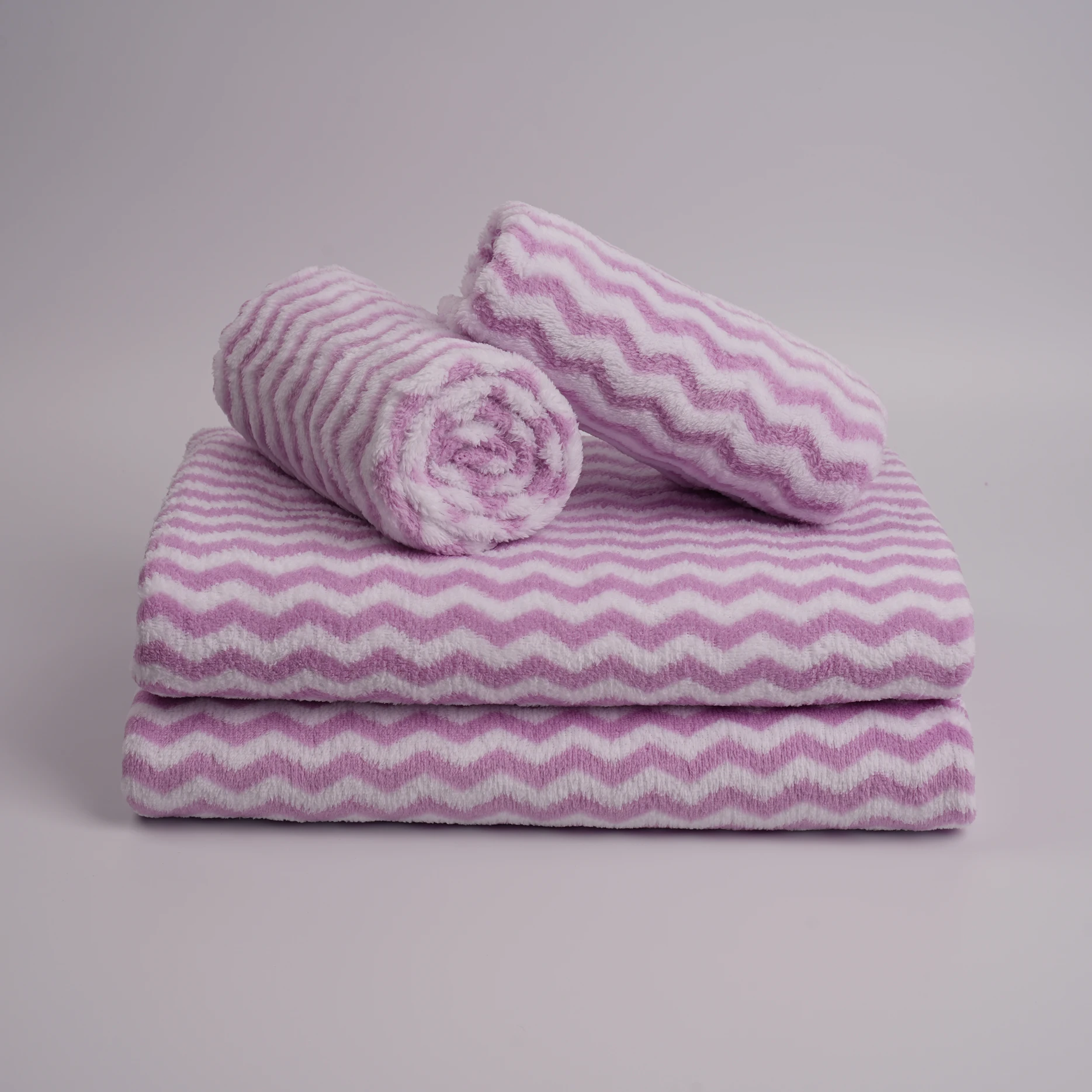 Custom Printed Coral Fleece Microfiber Towel Set Absorbent Daily Use for Home Sports Pattern Adults Men Hotel Wedding Gift Child