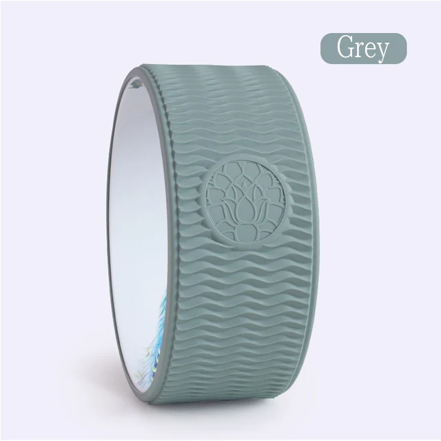 31.5x15cm Silicone ABS Customized High Quality Yoga Wheel