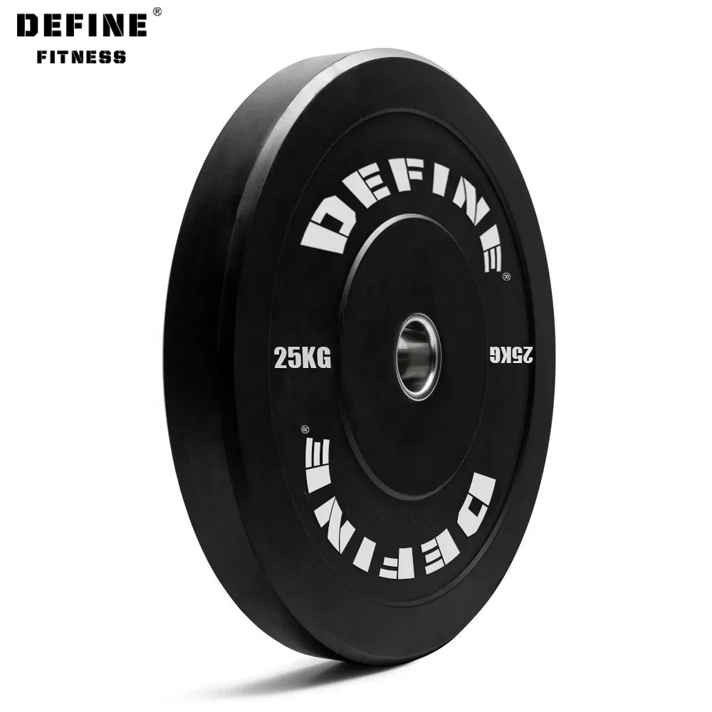High Quality Custom Logo  Weight Plates Lifting Cheap Plates Rubber Bumper Plates Rubber Coated Weight Plates (1600266928612)