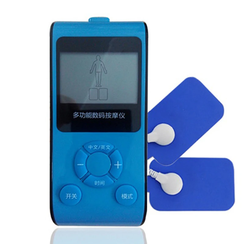 
Hot Selling Portable Electric Electrodo TENS And EMS Electrotherapy Muscle Stimulator For Pain Relief Tens Massager 
