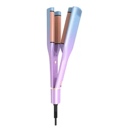 Wholesale  anion Ceramic mermaid Hair Crimper Electric Big Beach Waver Curling Iron Hair Curlers Crimping Iron Hair Crimper