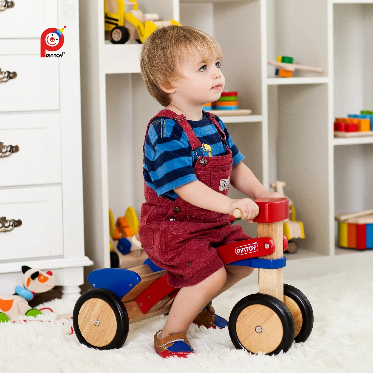 Детская деревянная игрушка для пикапа трехколесного велосипеда деревянный пазл для детей Trike экспорт детский велосипед, детский велосипед