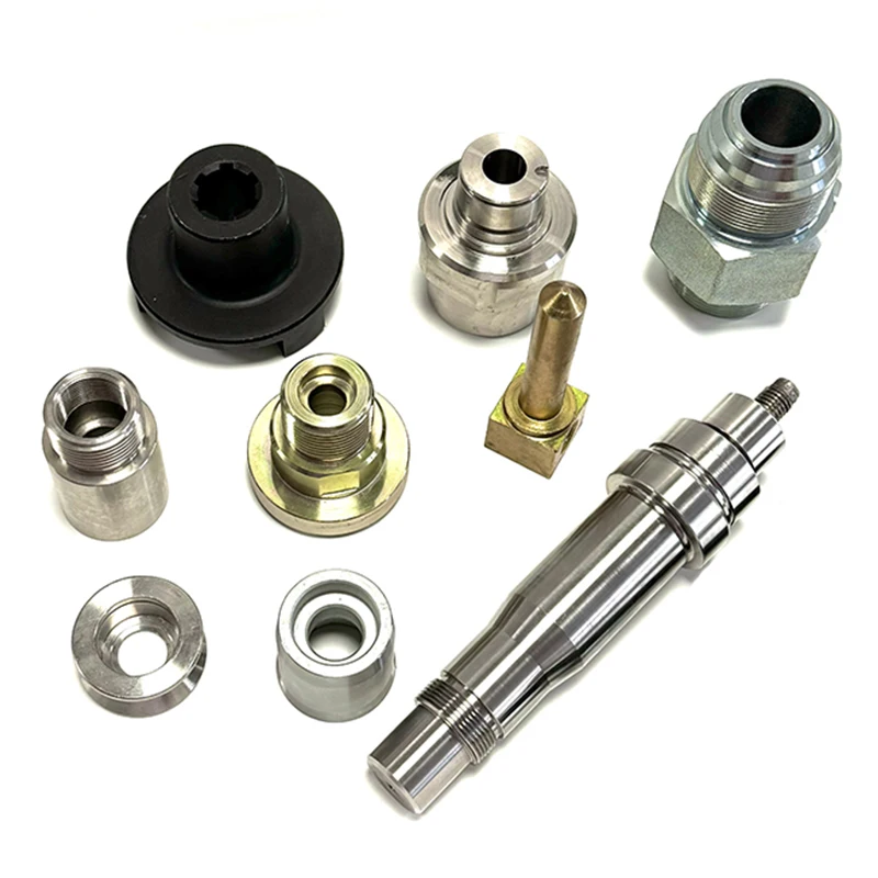 automation technology custom precision CNC lathe machine spare fitting parts connector