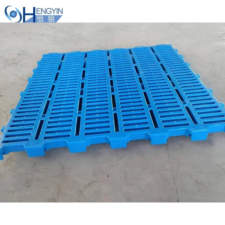 Easy clean durable floor for pig goat cages farrowing crate weaner pens pure pp plastic slat floor