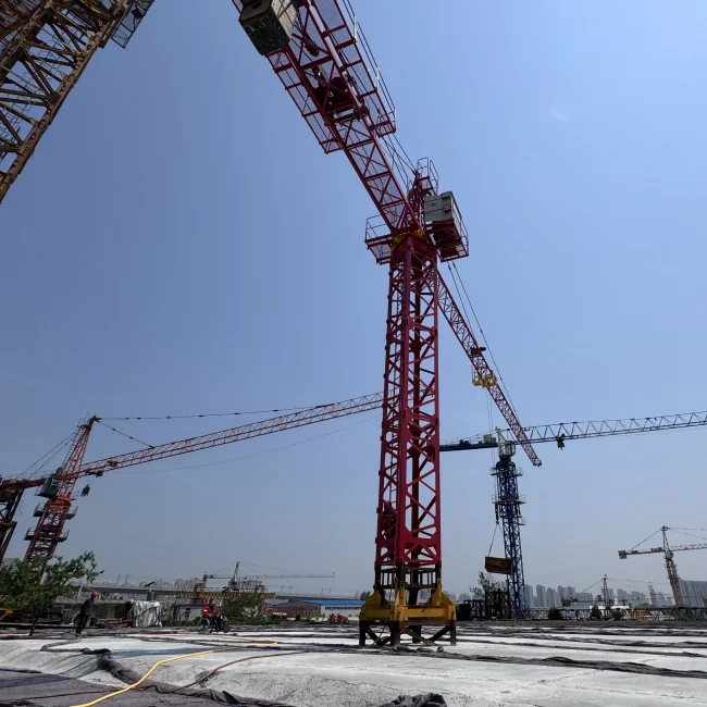 QTZ25 ascensional Tower Crane