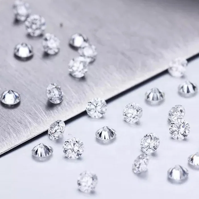 Loose Diamond Stone Lab DEFG Color VS Clarity 1-6.5 mm Jewelry Bag White Party Good Cut Carat Weight