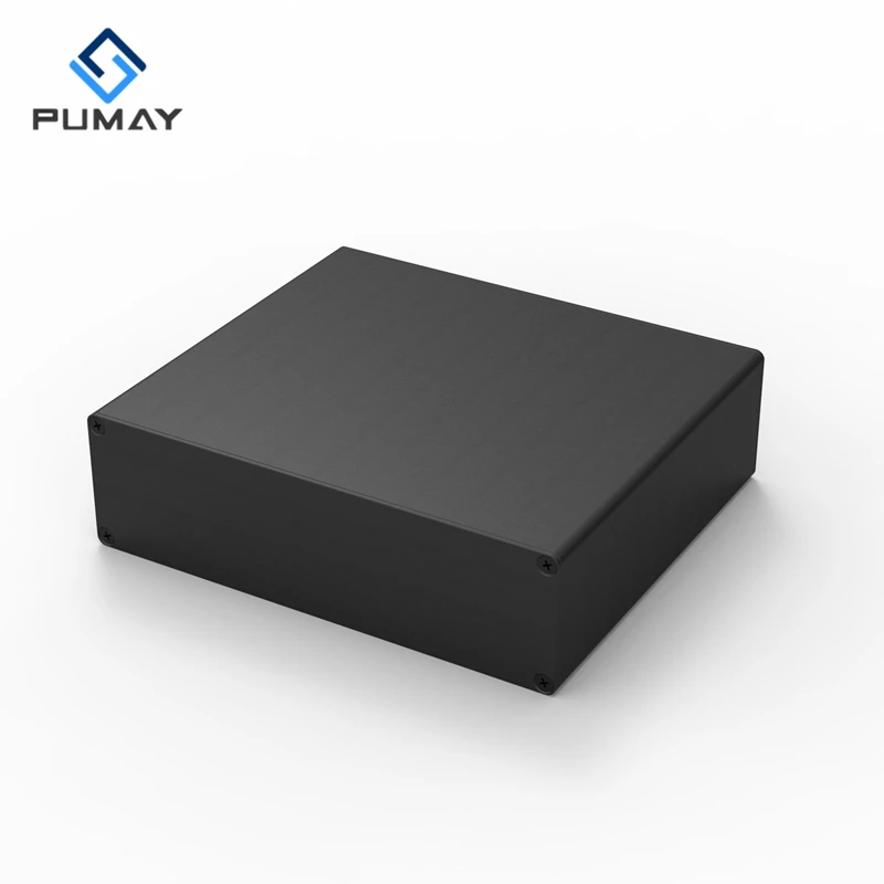 152*44-200 mm aluminum enclosure power supply switch box for with mounting brackets draw-bar