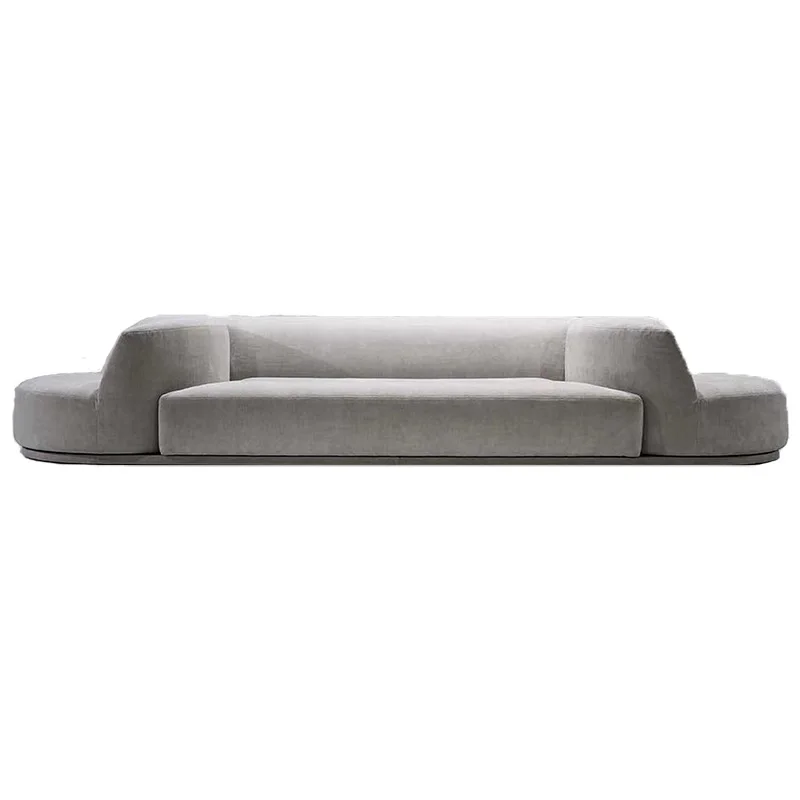 Fabric sofa designer modern minimalist living room creative rotating functional module sofa