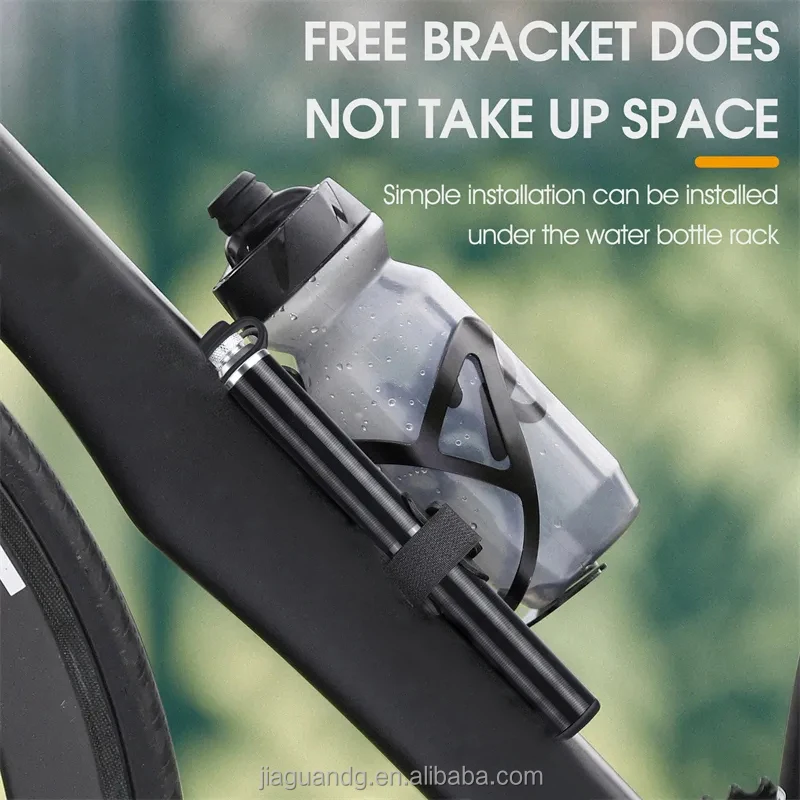 Hand Mini Basketball Hand Air Mini Air High-Pressure Mini Portable Hand Bicycle Pump Bicycle Pump With Pressure Gauge