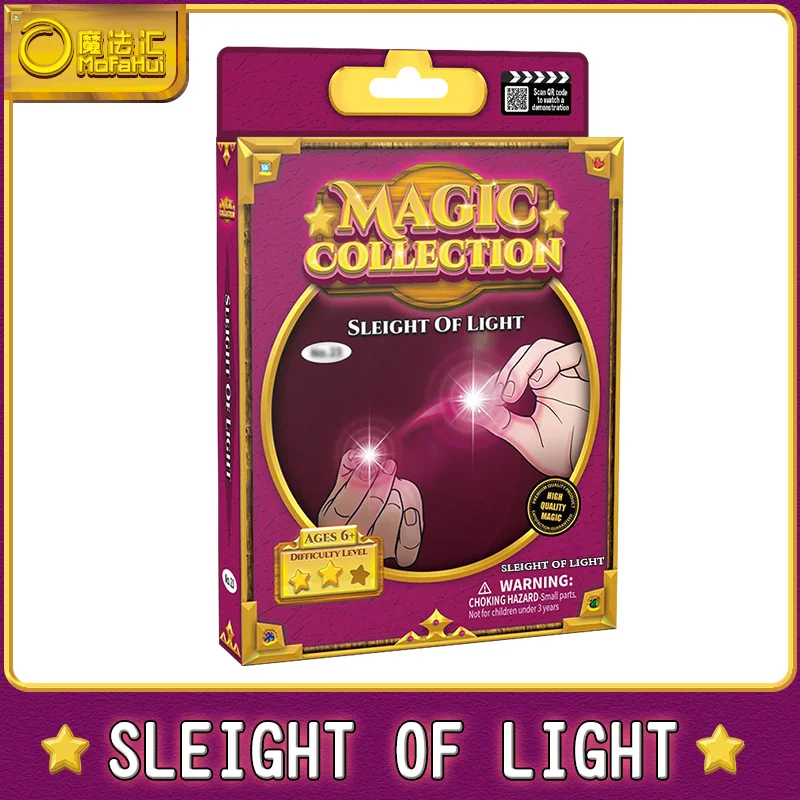 creative funny stress relief thumbtip magic  toys ,electronic toys, Sleight Of Light Magic Trick