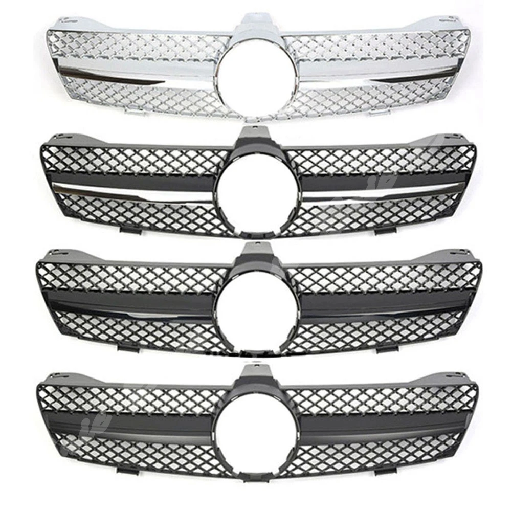 Car Front Grille Grills Front Bumper Grill For Mercedes Benz W219 CLS Class 2005-2007 2008-2010