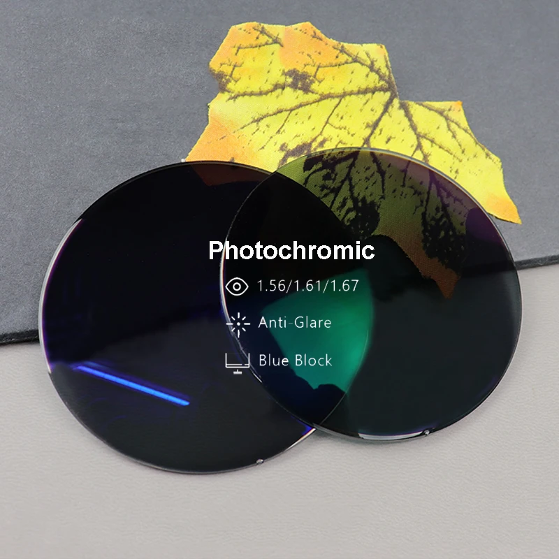Wholesale Optical 1.56 Lens Eyeglass Photochromatic Lenses Eyewear Optical Lenses Photochromic in China
