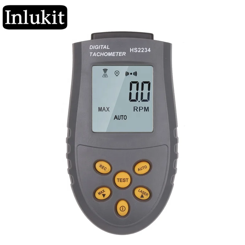 Non-contact Digital laser tachometer Motor tachometer photoelectric tachometer