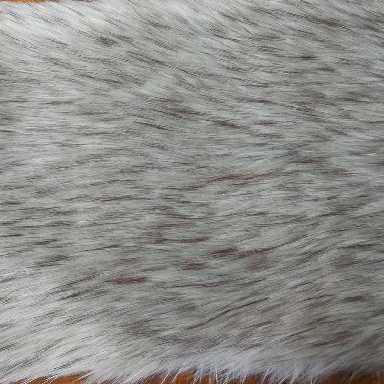 Custom supersoft 100% polyester plush fleece mink faux artificial fur fabric