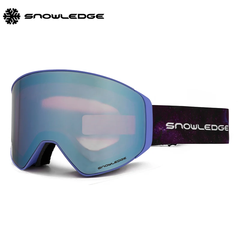 Snowledge 197C polarized anti fog photochromic uv400 protection snowmobile goggles OEM snow goggles ski goggles custom