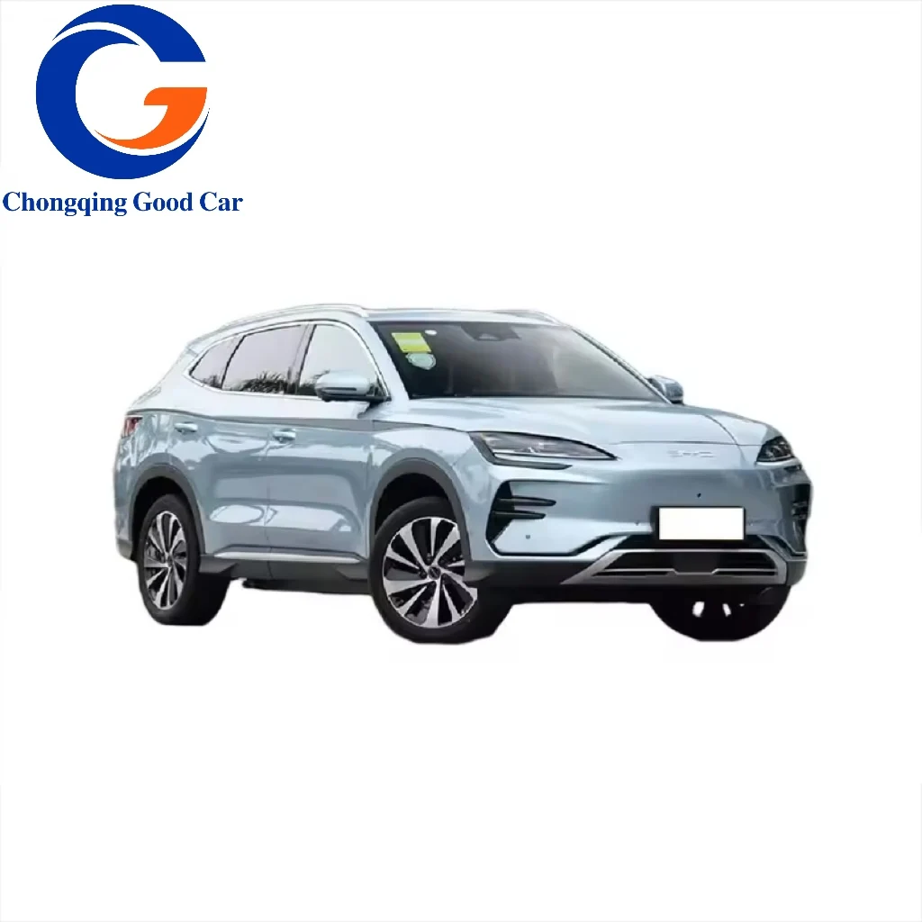 Купите новые недорогие электромобили Byd Song Plus 2023 2024 Ev 5-дверный 5-местный Подержанный внедорожник дальнего действия 520 км, новые энергетические автомобили