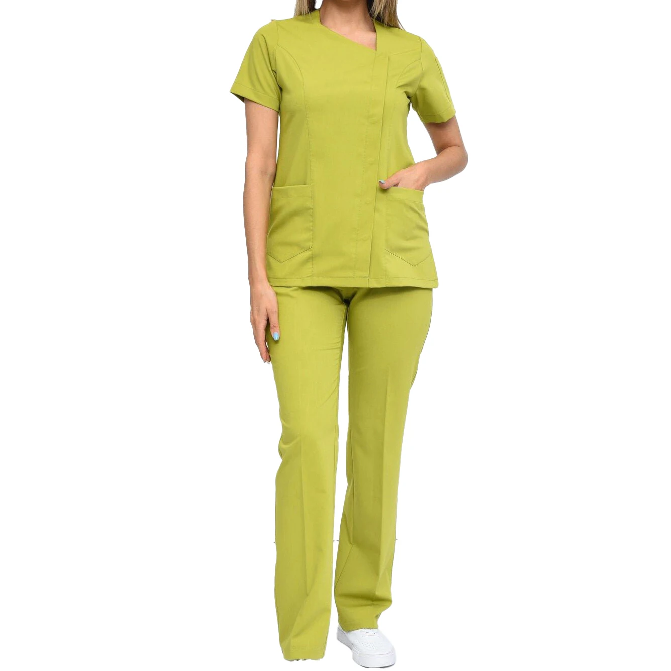 Stylish hospital uniform,scrubs uniforms,nurse uniform Anti-wrinkle Hospital Uniforms