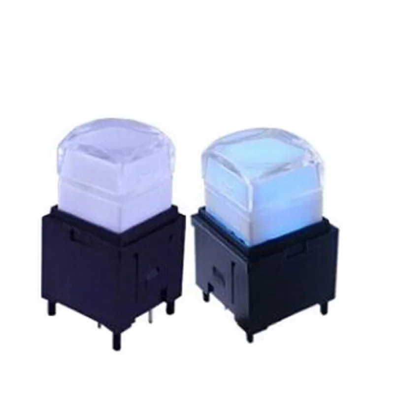 CHA factory high quality 15*15mm Security Monitoring equipment  Consumer electronics momentary push button with LED