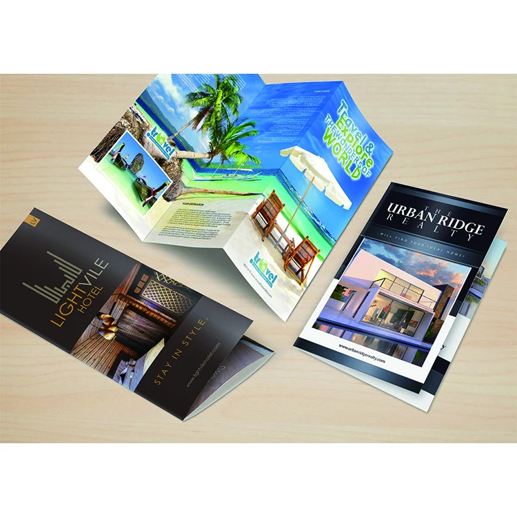 Promotional Book Magazine catalog printing brochure Flyer Pamphlet Service Pamphlets Design Digital Leaflets Printer