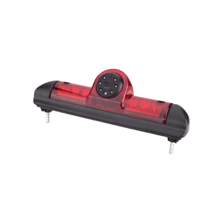Wide angle waterproof car rear view reverse camera 3rd brake light camera for fiat ducato peugeot boxer citroen jumper