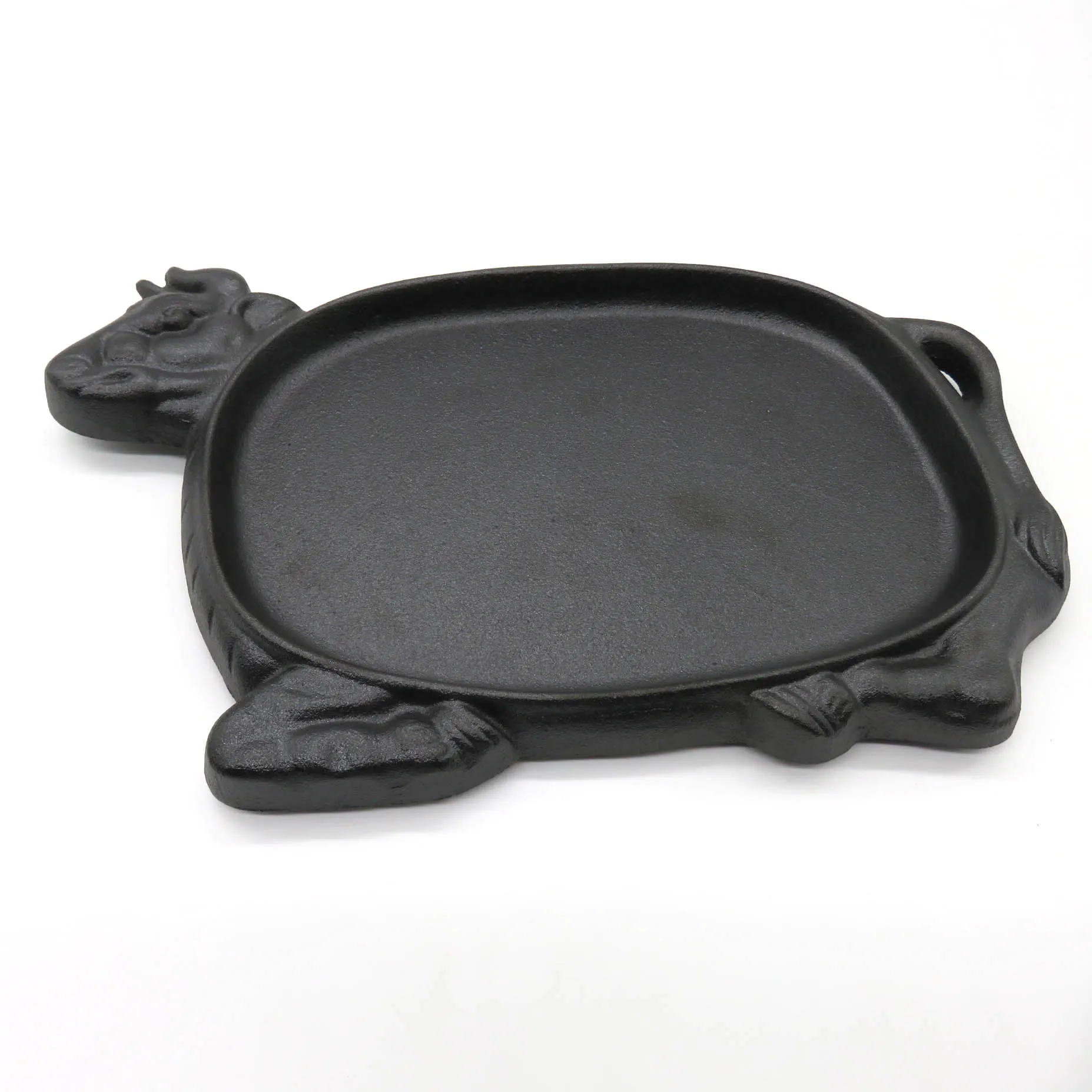 Cast Iron Cow-shaped Sizzler Plate
