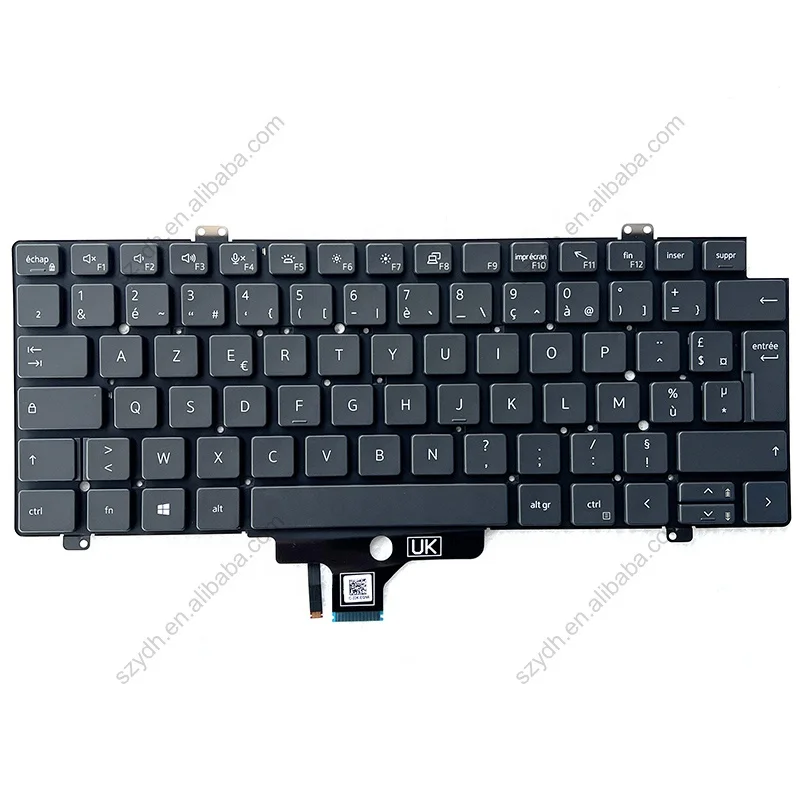 Original New French FR Laptop Keyboard With Backlight For DELL Latitude 5420 5421 5430 5431 7420 7430 7520 7530 0H4DDJ