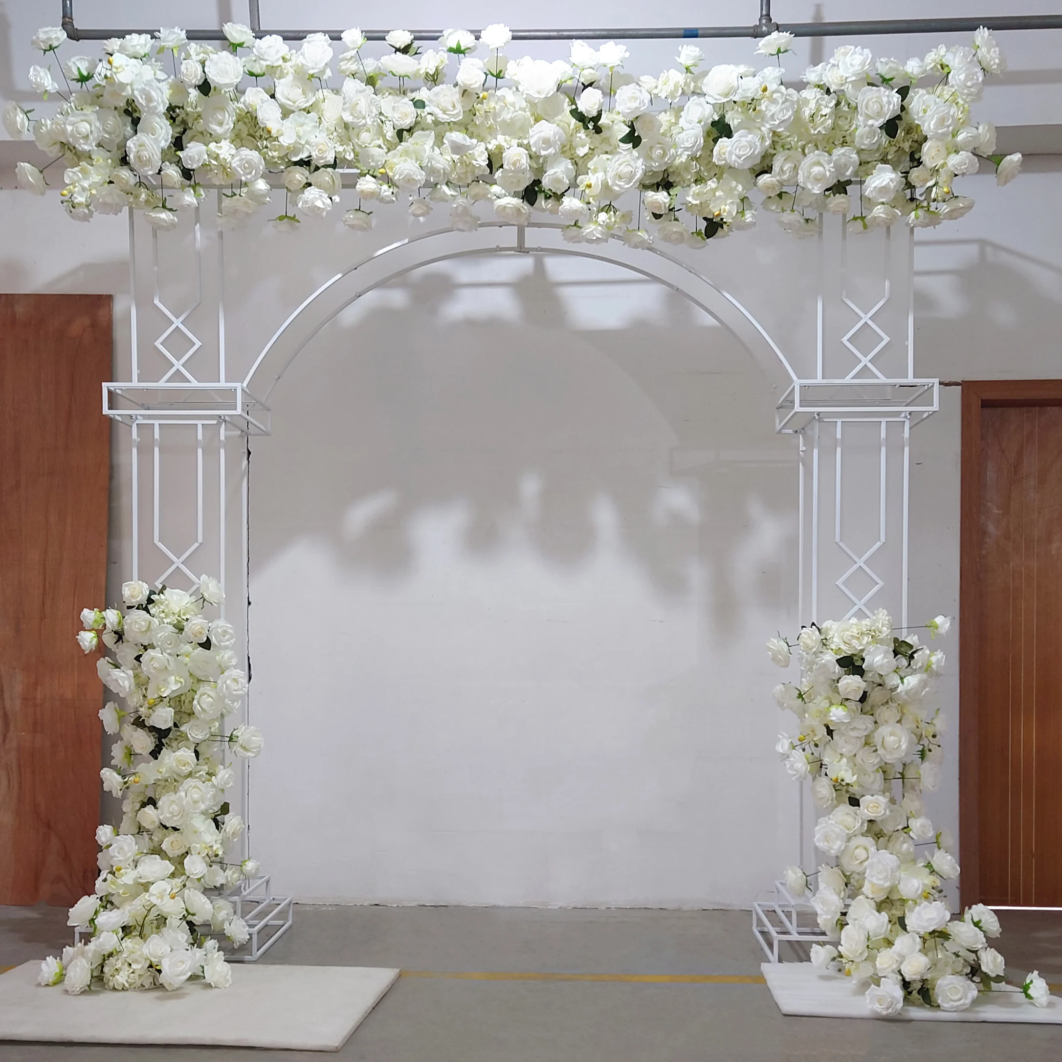 LG20181031-15 Large Metal Arch Frame Wedding Decoration Arch Backdrop Stand
