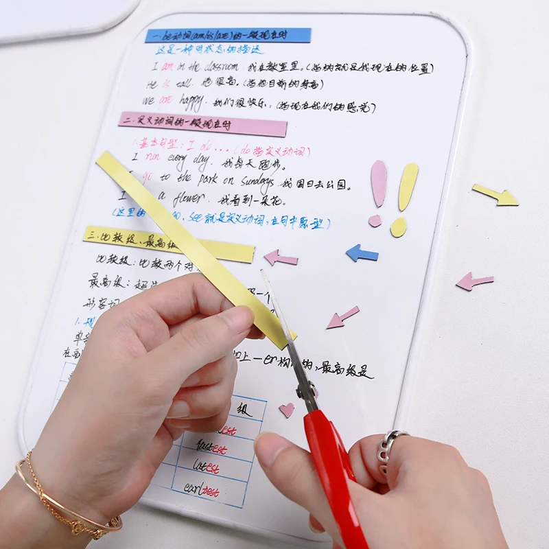 Wholesale Erasable Small Children Desktop Handwriting Double Side Writing Notes Message Magnetic Board