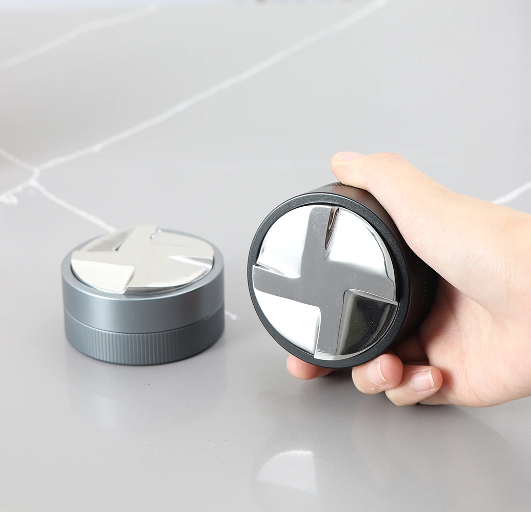 Гравитационный адаптивный распределитель кофе 4 листа дизайн инструмент для обжарки 51 мм эспрессо