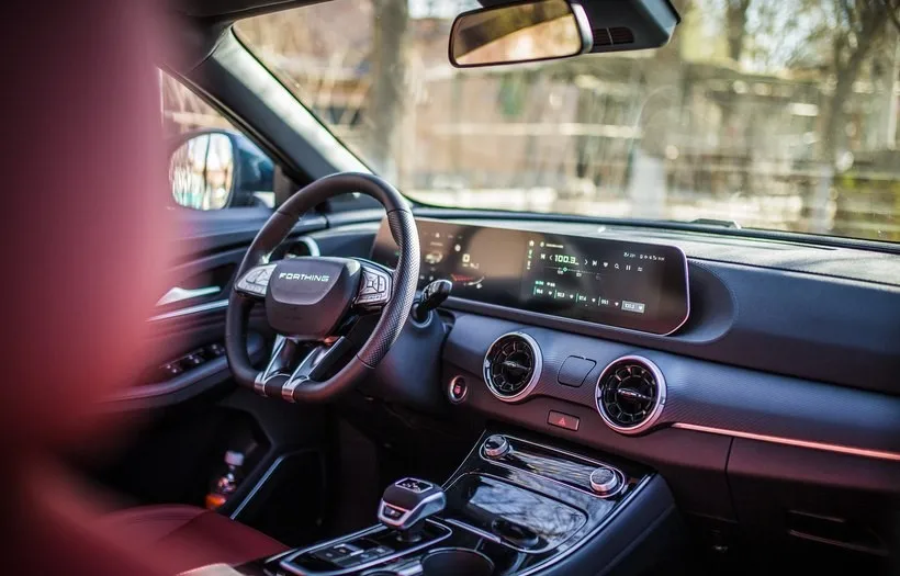 Dongfeng T5 EVO роскошный внедорожник R19 кожаные сиденья панорамная крыша Автоматическая передача RWD Euro VI эмиссионная электрическая левая ручная Новинка