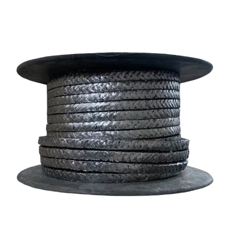 Custom High Quality Expanded Graphite Packing PTFE Braided Gland Packing graphite Packing Material