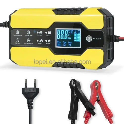 3 in 1 Various Modes 12V Lead Acid Battery Charger Repair Kit Tester Tool for voltage and