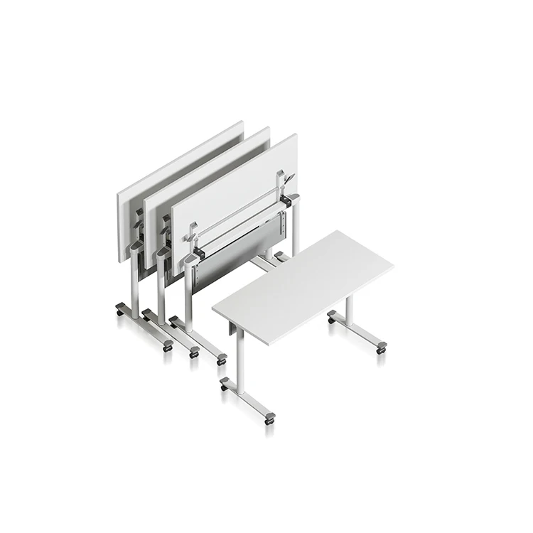 Modern Portable Tables Folding Training Table Foldable Conference Desks Office Training Desk Folding Study Table
