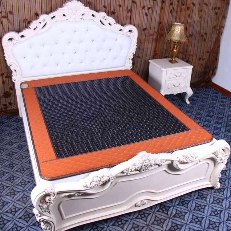
China massage mattress jade heated photon tourmaline health mattress 