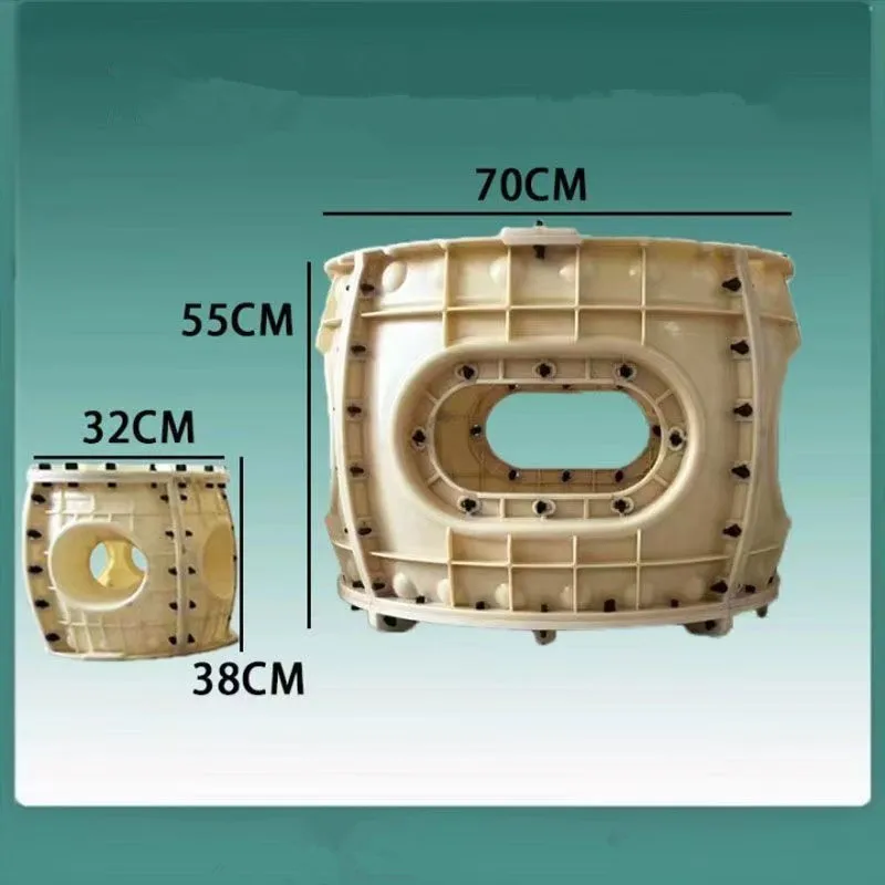 Outdoor Decorative Plastic/ABS Table and Stool Mold Injection Mold for Concrete Durable Outdoor Furniture Mould