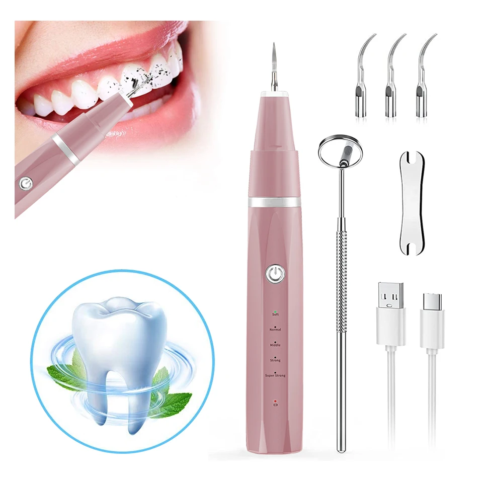 Electric Tools Sonic Tooth Portable Teeth Calculus Plaque Remover Tartar Ultrasonic Dental  For home use