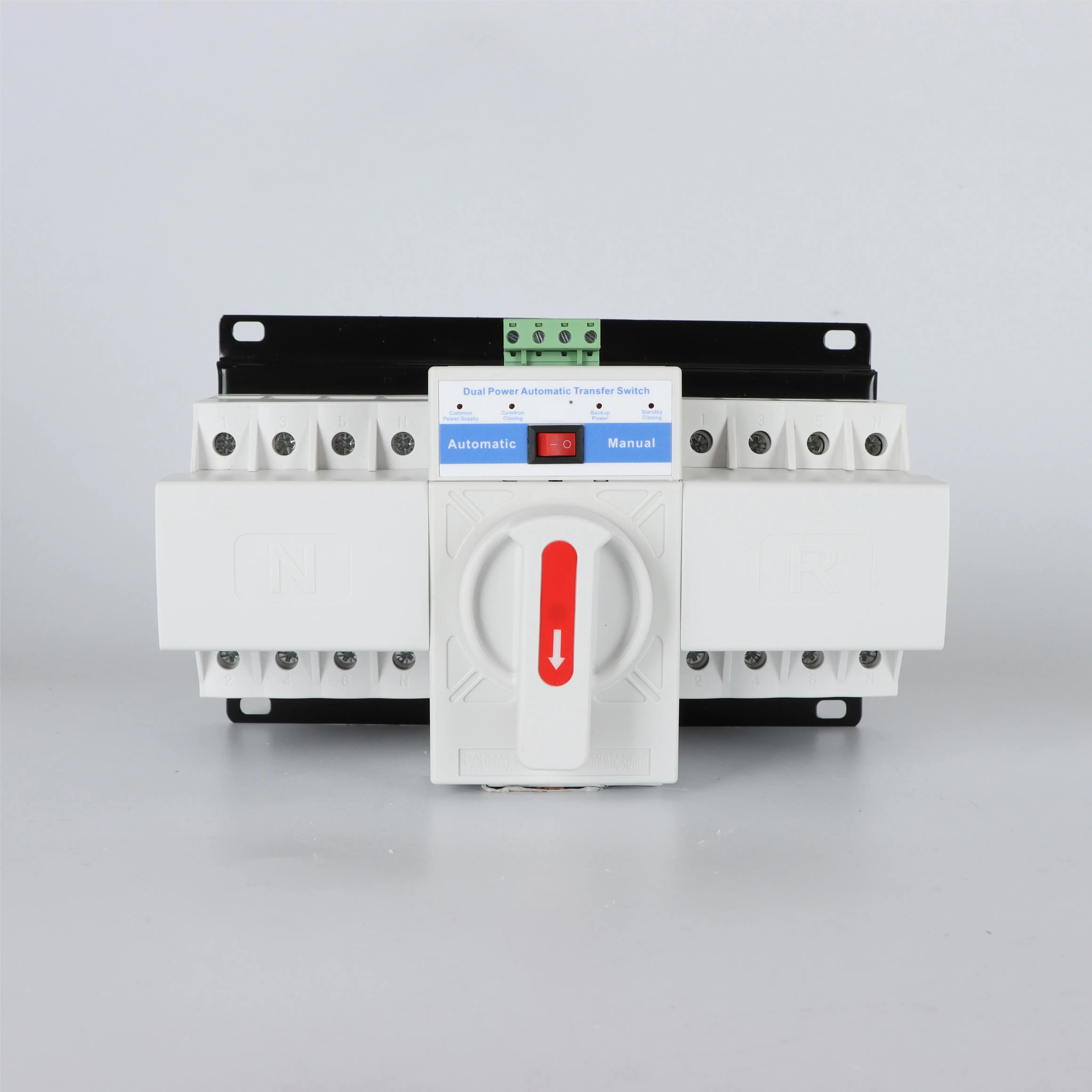 HONI 2P mini Dual power automatic transfer switch 63A AC230V AC690V Electrical Switch(with an instruction manual)